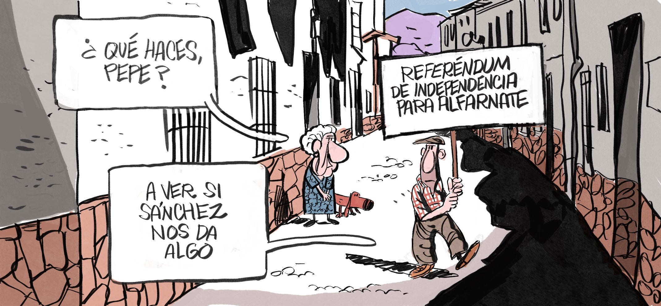 El mes de julio en las viñeta de Idígoras y Pachi