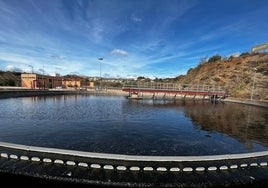 Imagen de la estación depuradora de Rincón de la Victoria.