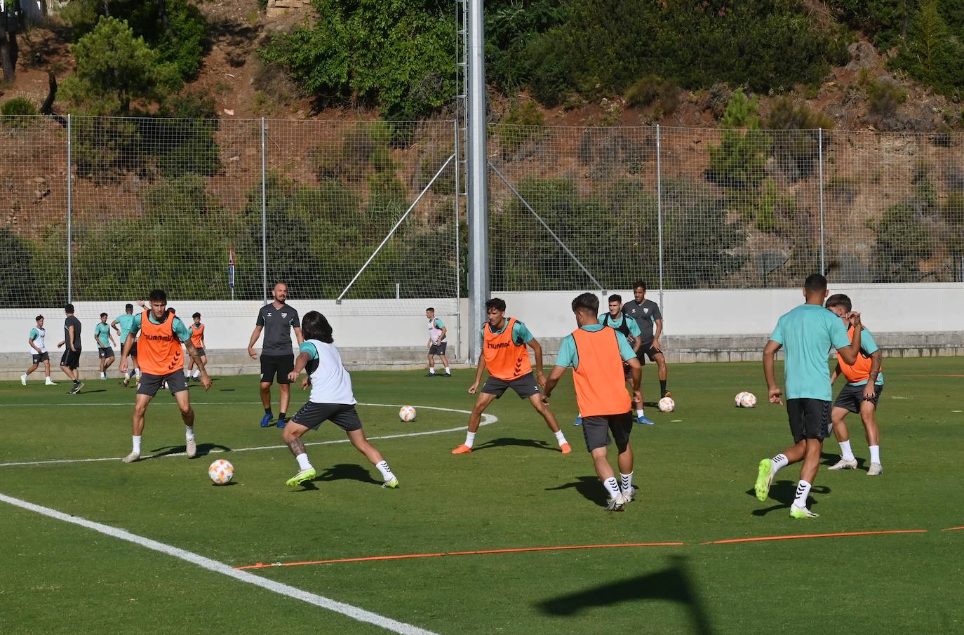 Las fotos de la pretemporada del Málaga en Benahavís