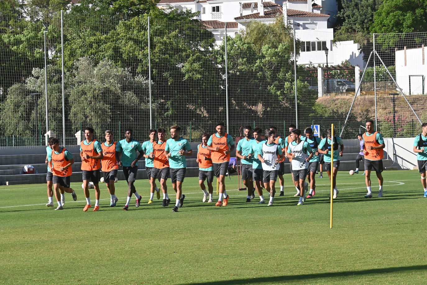 Las fotos de la pretemporada del Málaga en Benahavís