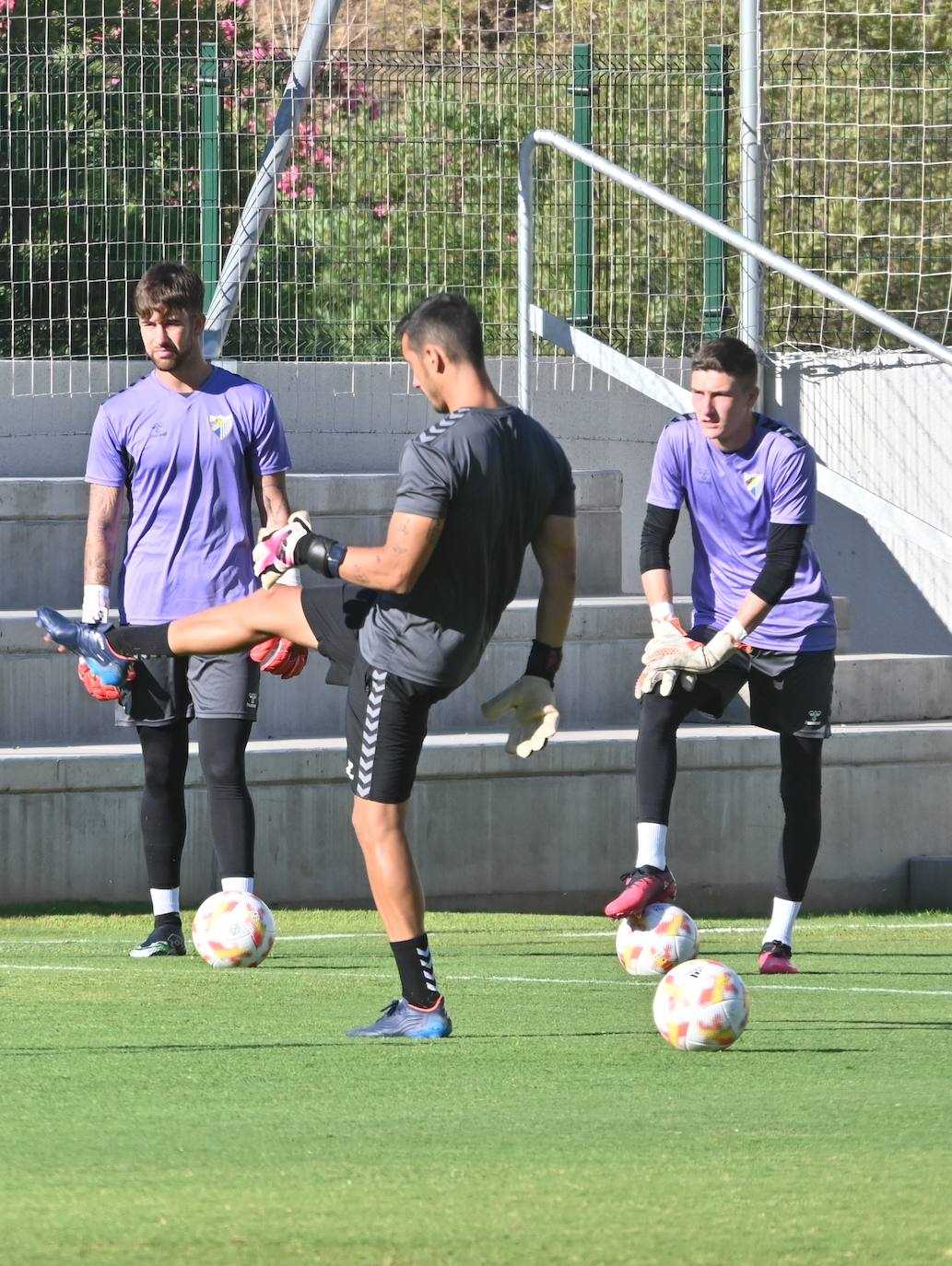 Las fotos de la pretemporada del Málaga en Benahavís