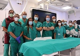 El equipo de Hematología del Regional