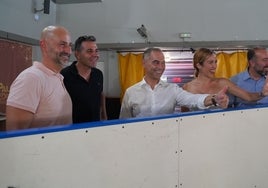 Visita a las instalaciones del Club de Hielo.