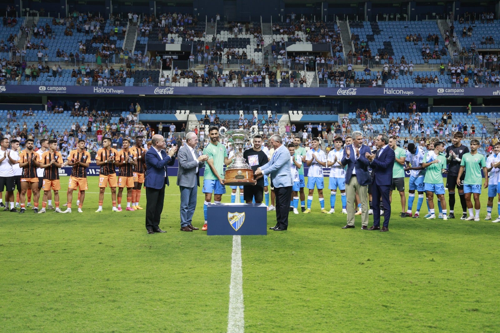 El Málaga y el Antequera disputan el Trofeo Costa del Sol