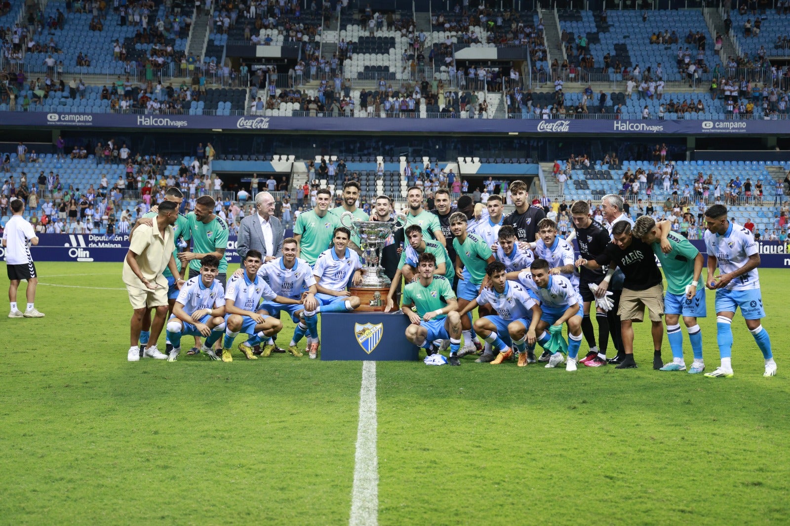 El Málaga y el Antequera disputan el Trofeo Costa del Sol
