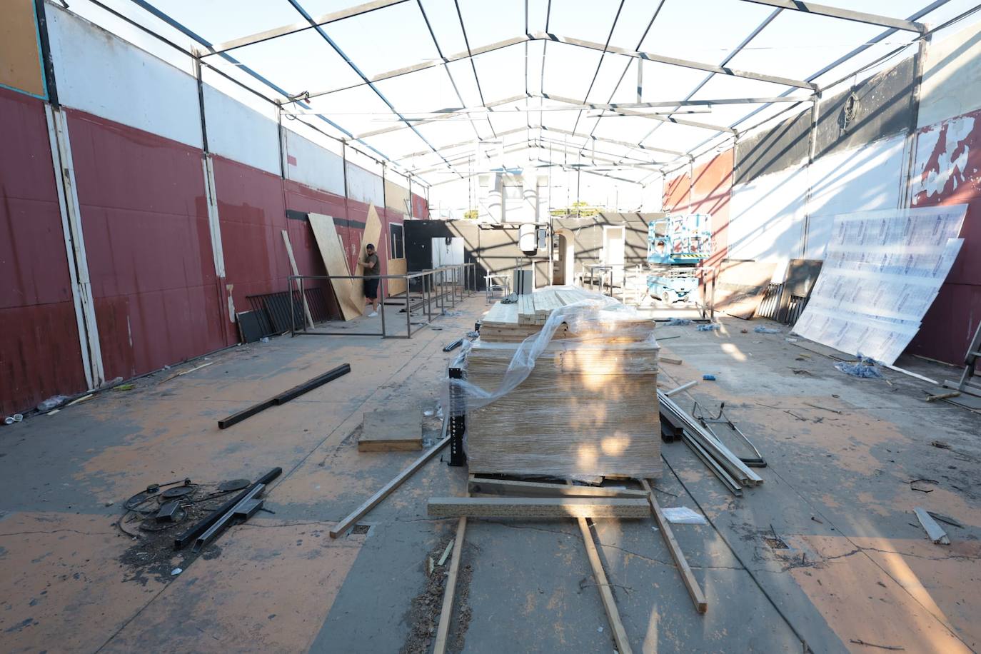 El Real de la Feria de Málaga se pone a punto