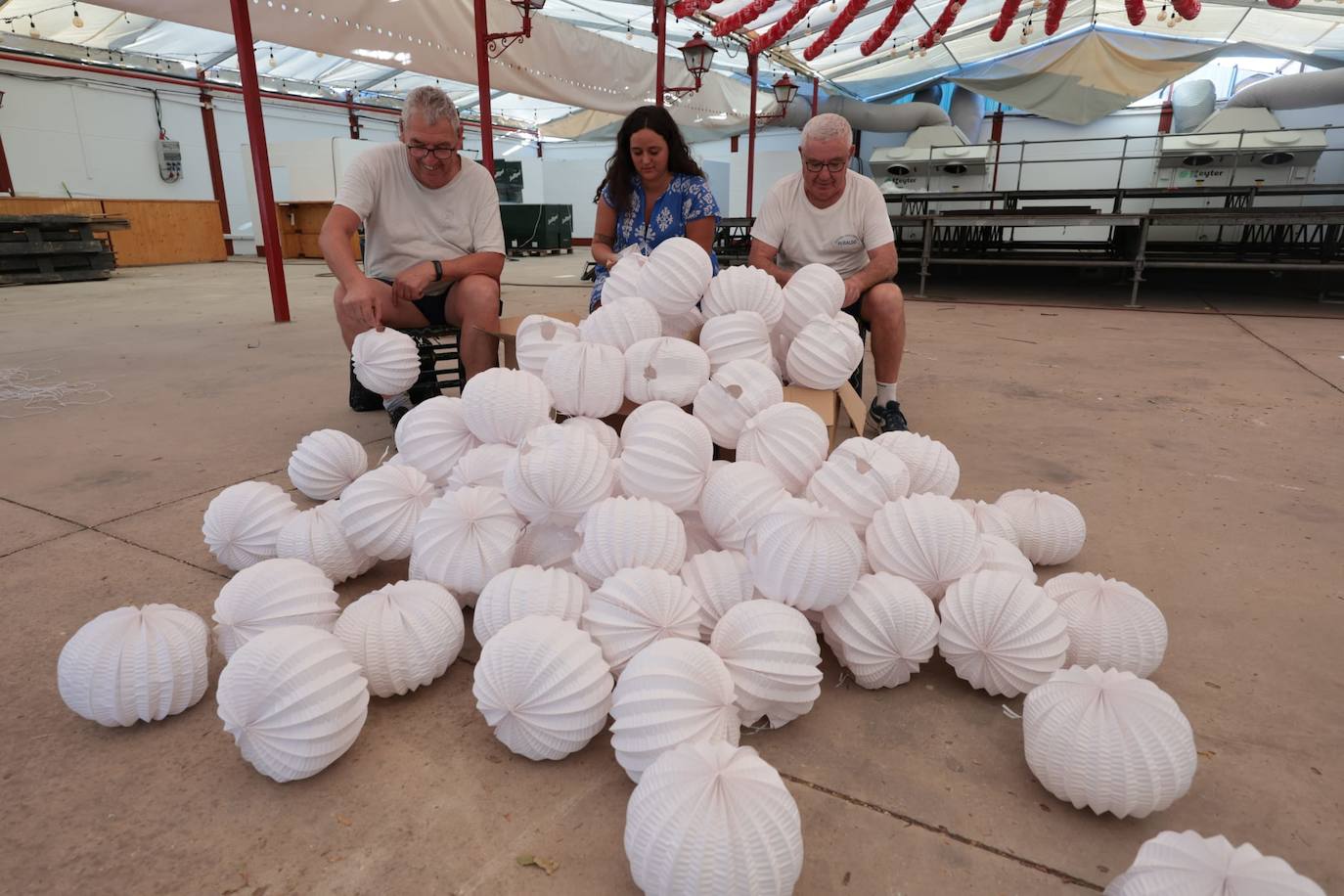 El Real de la Feria de Málaga se pone a punto