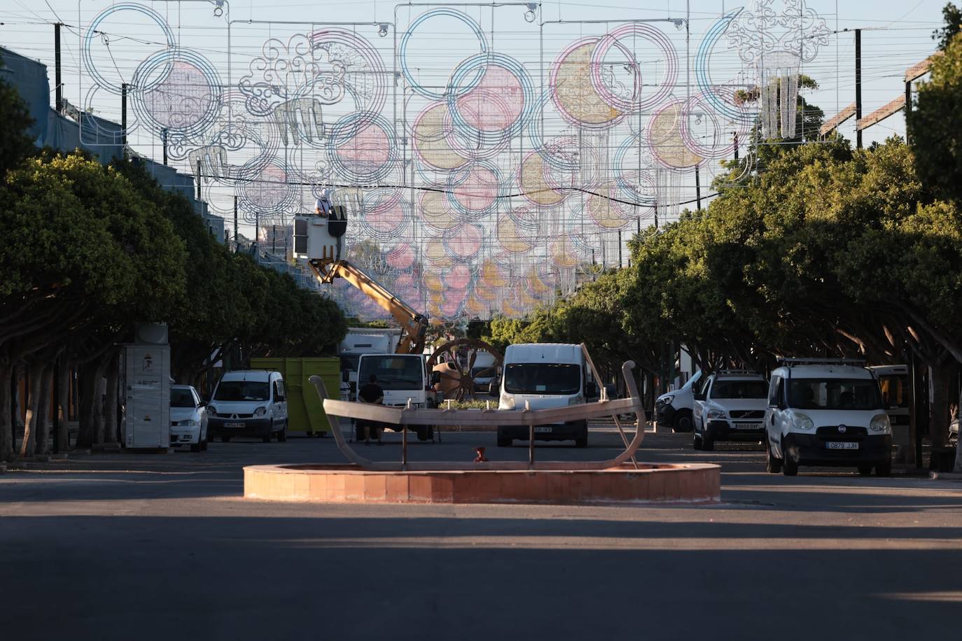 El Real de la Feria de Málaga se pone a punto