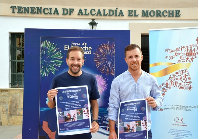 Acto de presentación de las actividades deportivas con motivo de la Feria de El Morche en Torrox.