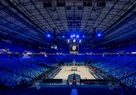 Imagen del Palacio de los Deportes para el Torneo del Centenario.