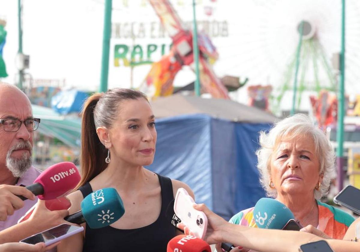 Rafael Blánquez, Elisa Péres de Siles y Teresa Porras.