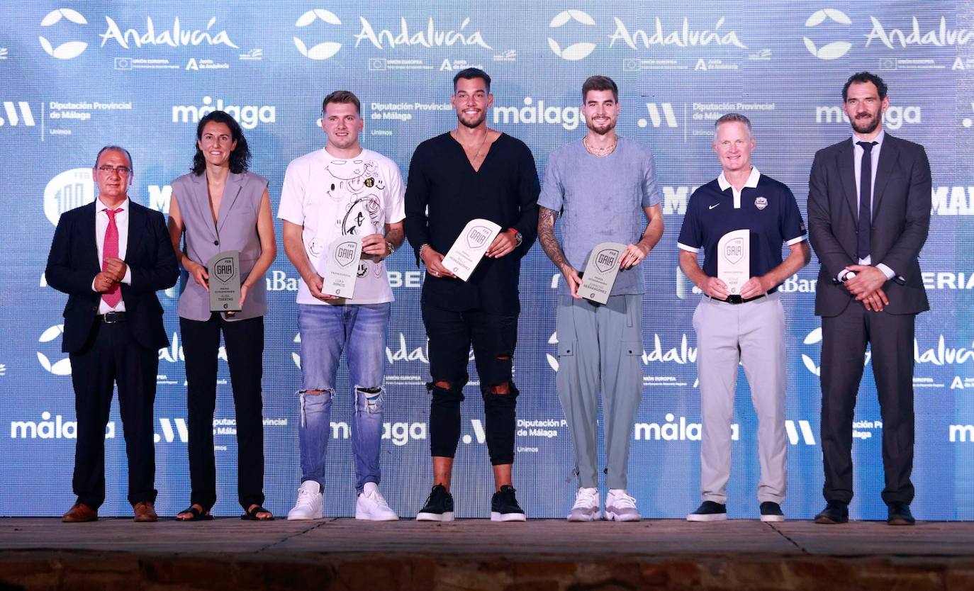 Gala del Baloncesto Español de la FEB en Málaga