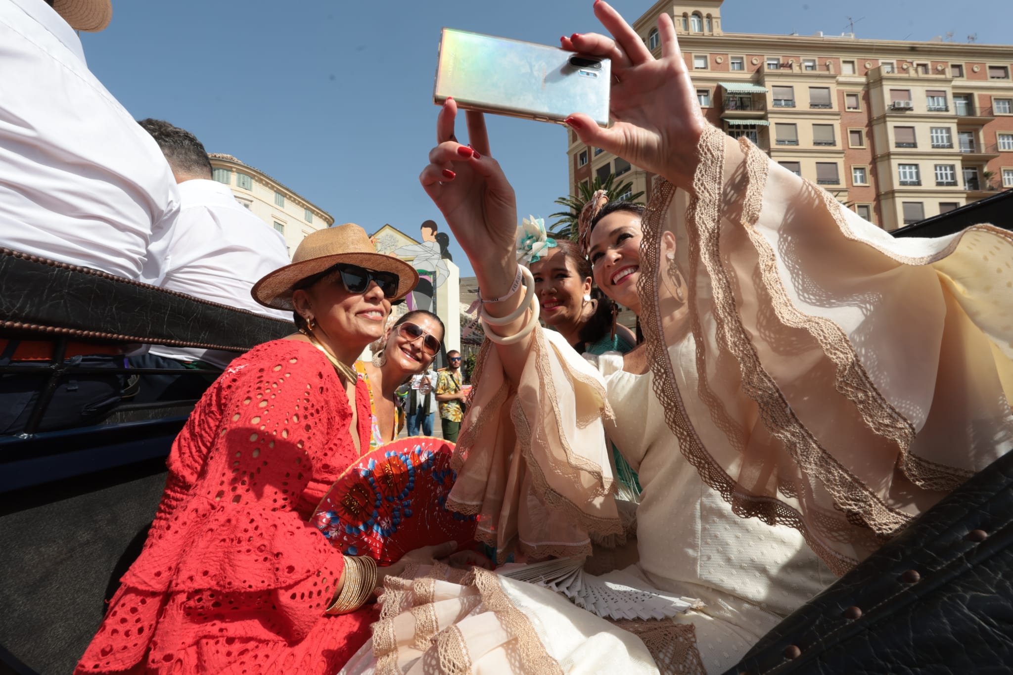Las mejores imágenes del primer sábado de la Feria de Málaga 2023