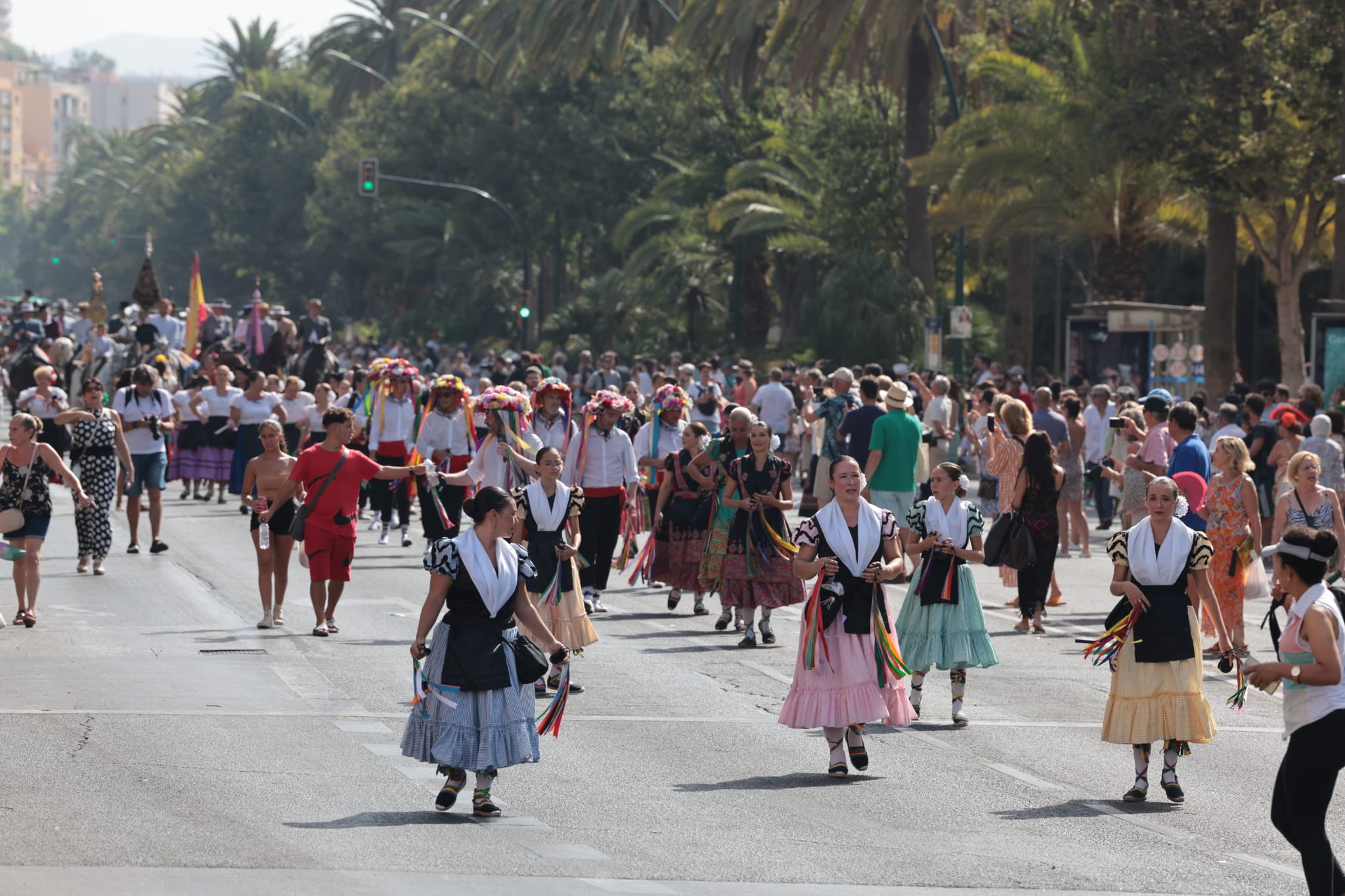 Las mejores imágenes del primer sábado de la Feria de Málaga 2023