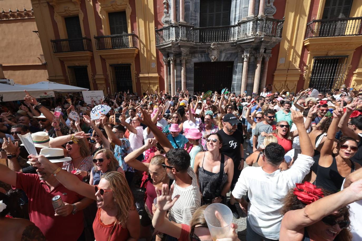 Lleno absoluto en el Centro el primer sábado de feria