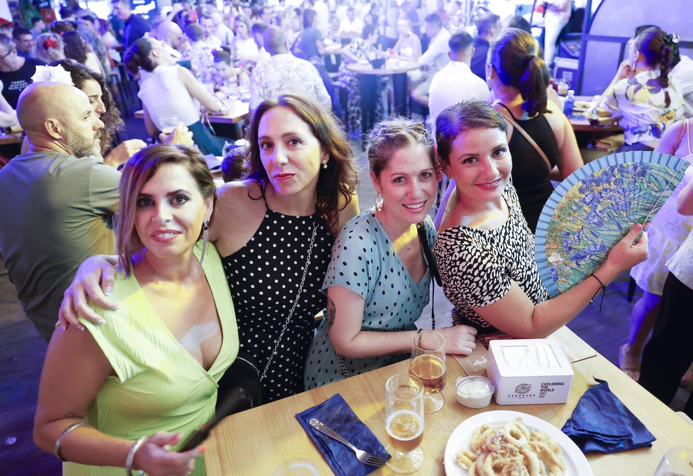 Marga López, Vanessa Robles, Noemí Miras y Mar Ortega