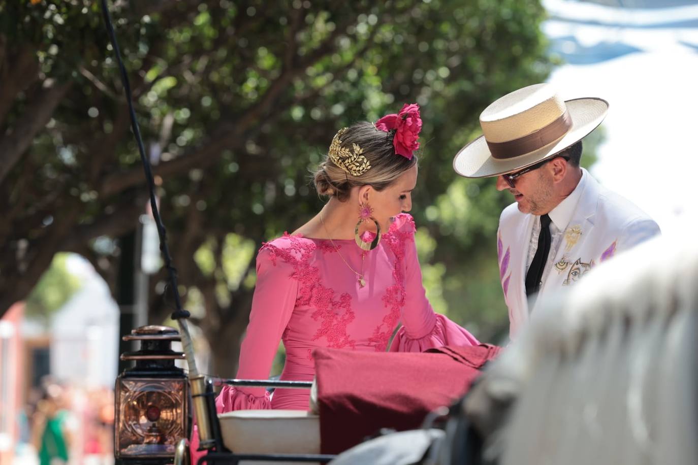 Las mejores imágenes del domingo en la Feria de Málaga 2023