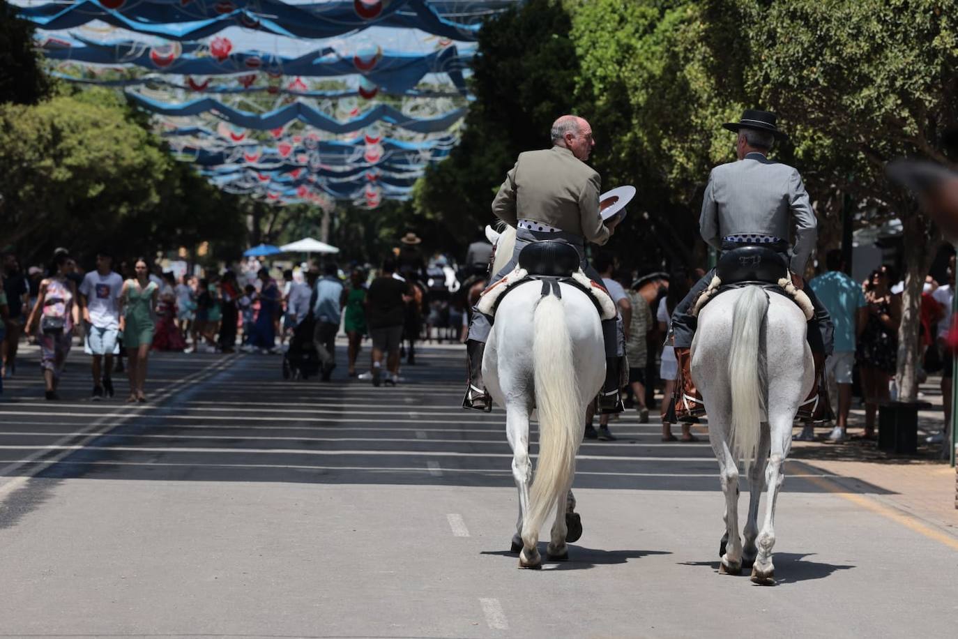 Las mejores imágenes del domingo en la Feria de Málaga 2023