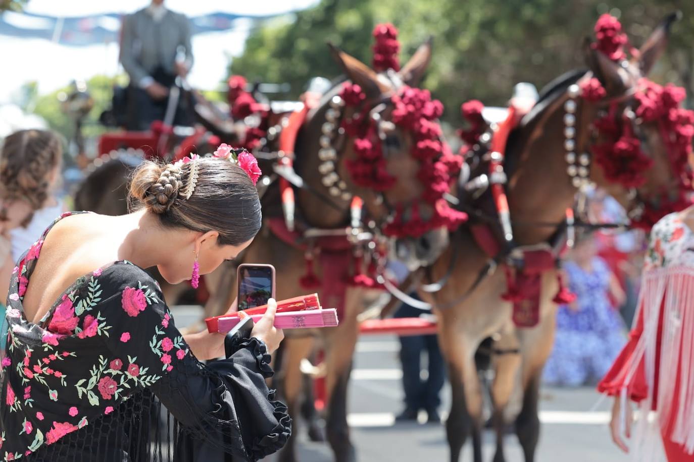 Las mejores imágenes del domingo en la Feria de Málaga 2023