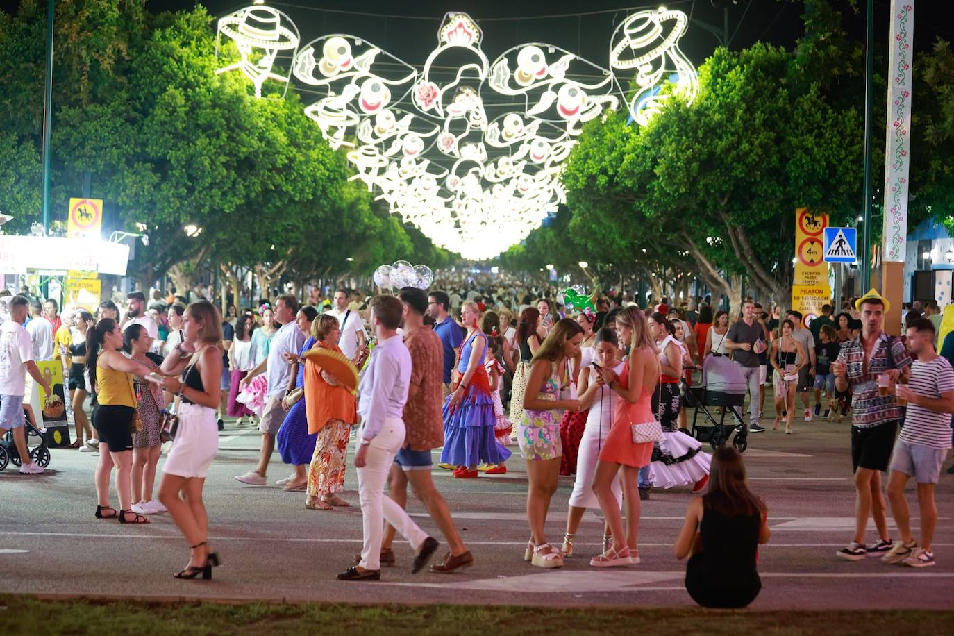 Las mejores imágenes del domingo en la Feria de Málaga 2023