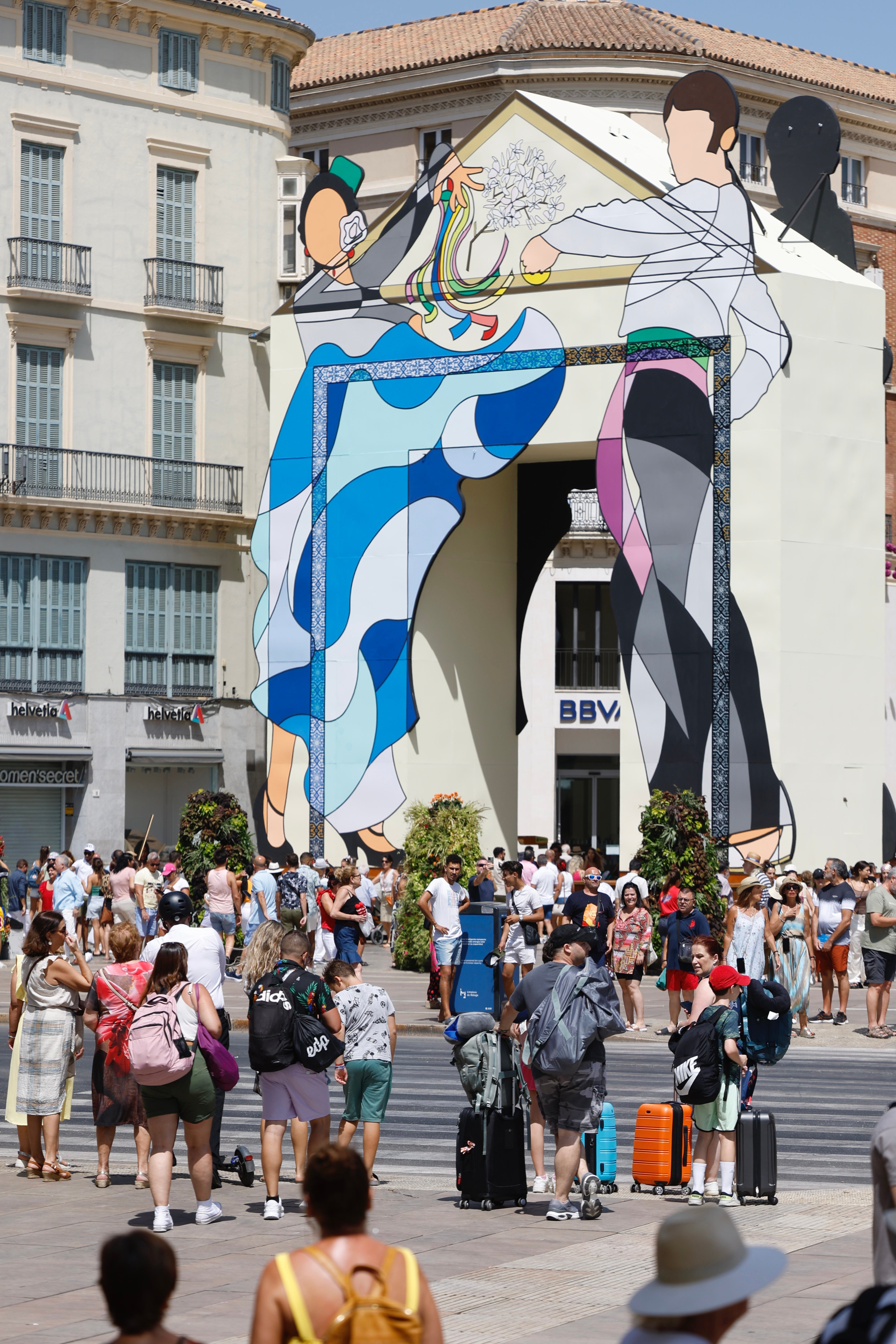 Las mejores imágenes del domingo en la Feria de Málaga 2023