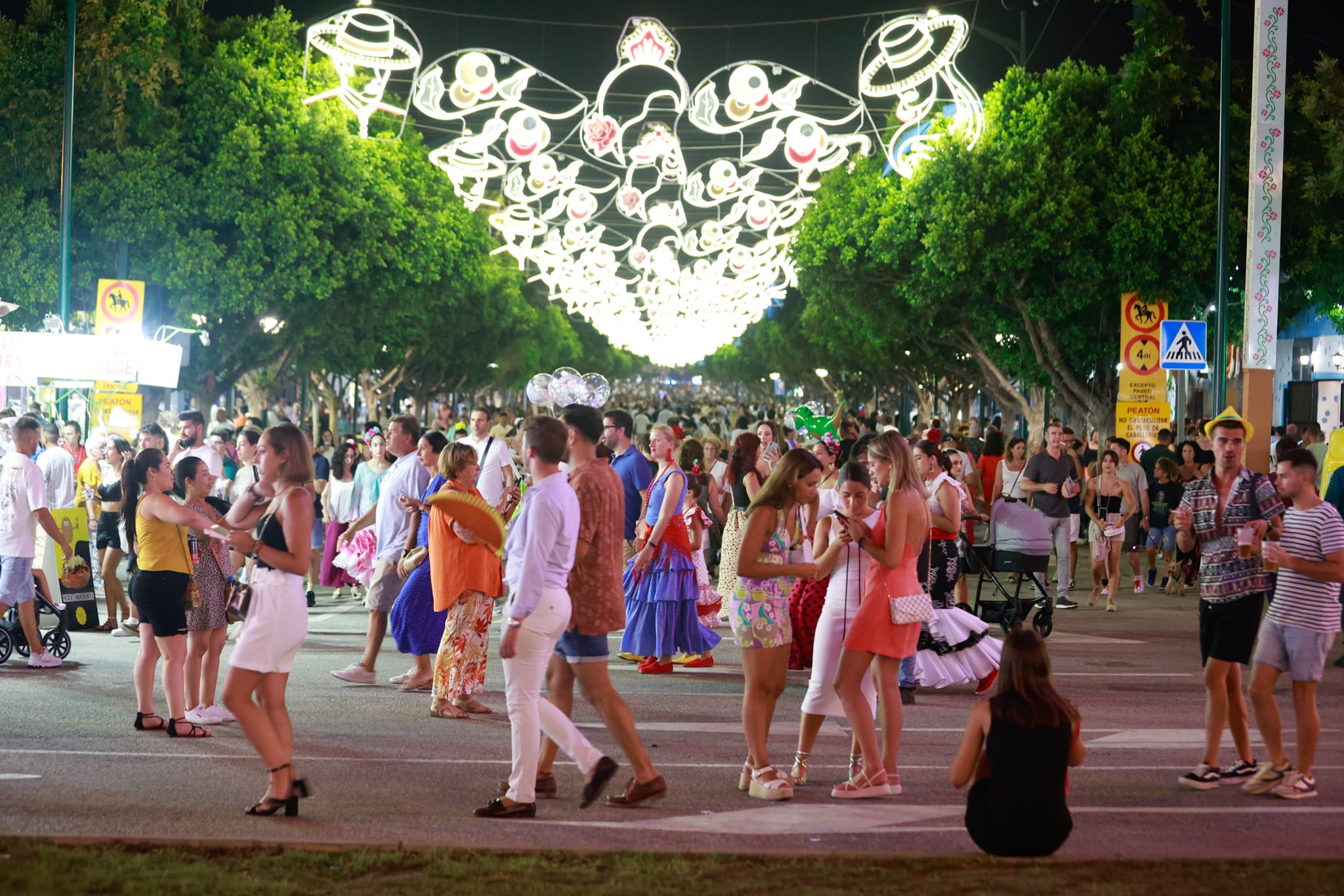 Las mejores imágenes del domingo en la Feria de Málaga 2023
