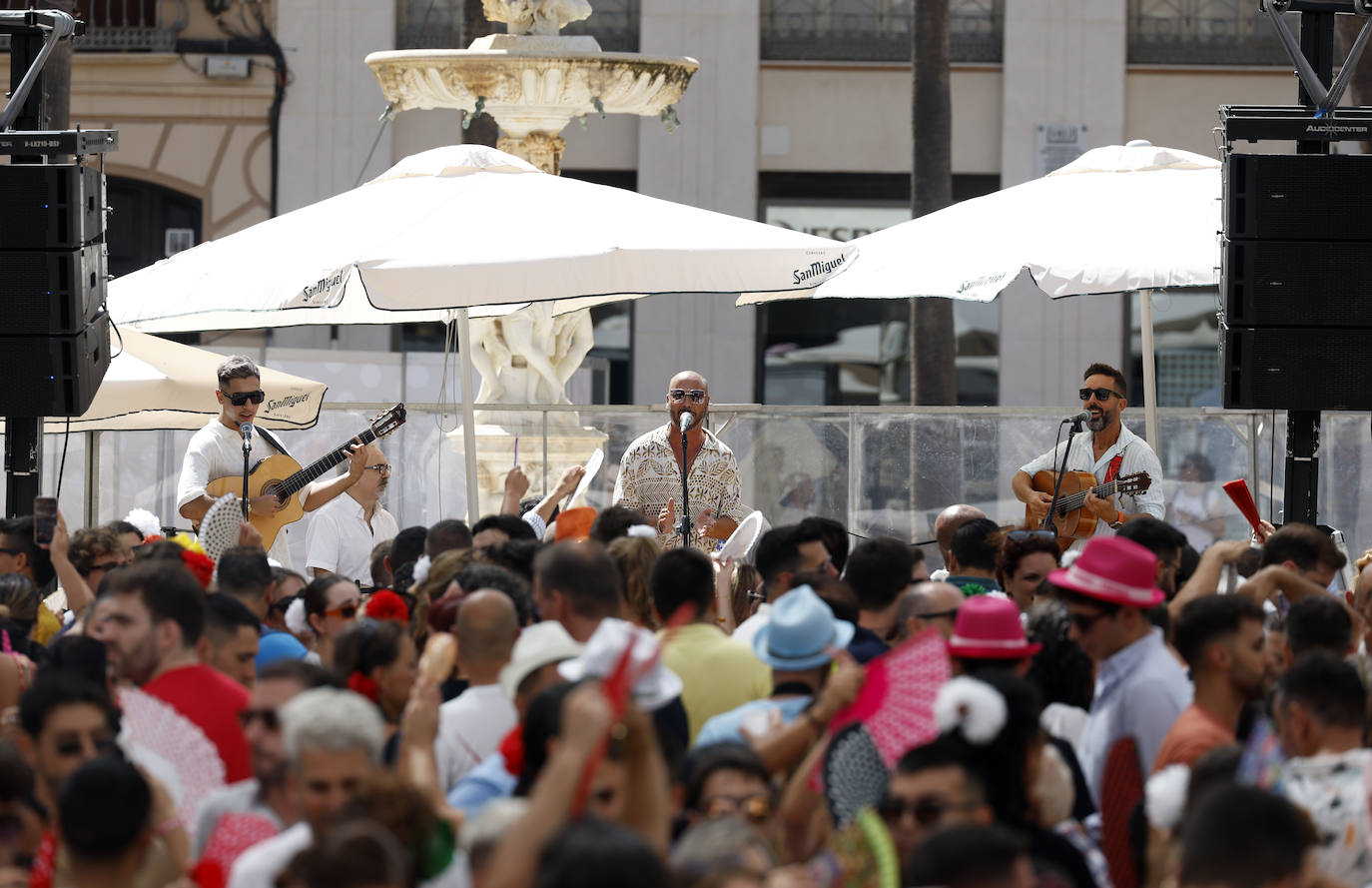 Las mejores imágenes del domingo en la Feria de Málaga 2023