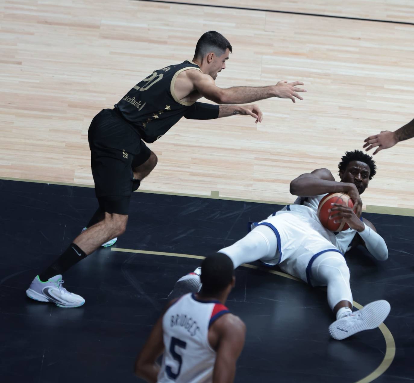 El España-Estados Unidos disputado en el Carpena, en imágenes