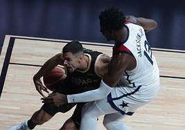 El España-Estados Unidos disputado en el Carpena, en imágenes