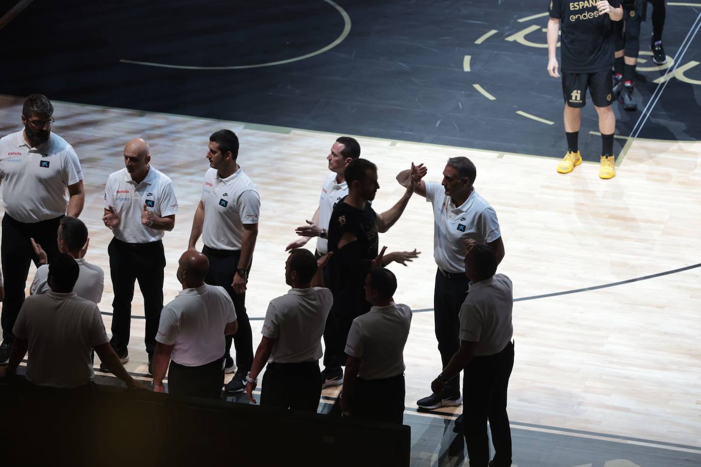 El España-Estados Unidos disputado en el Carpena, en imágenes