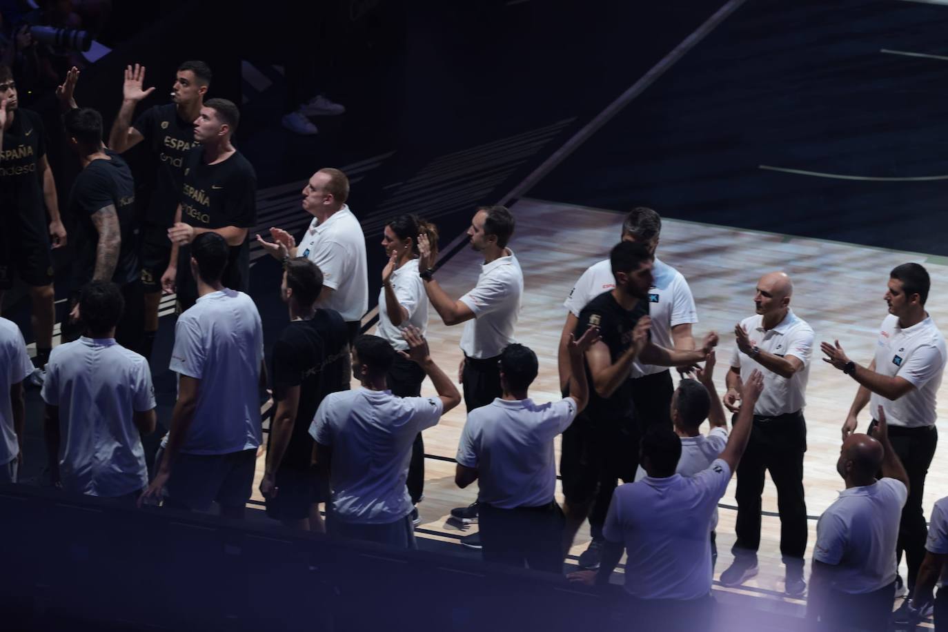 El España-Estados Unidos disputado en el Carpena, en imágenes