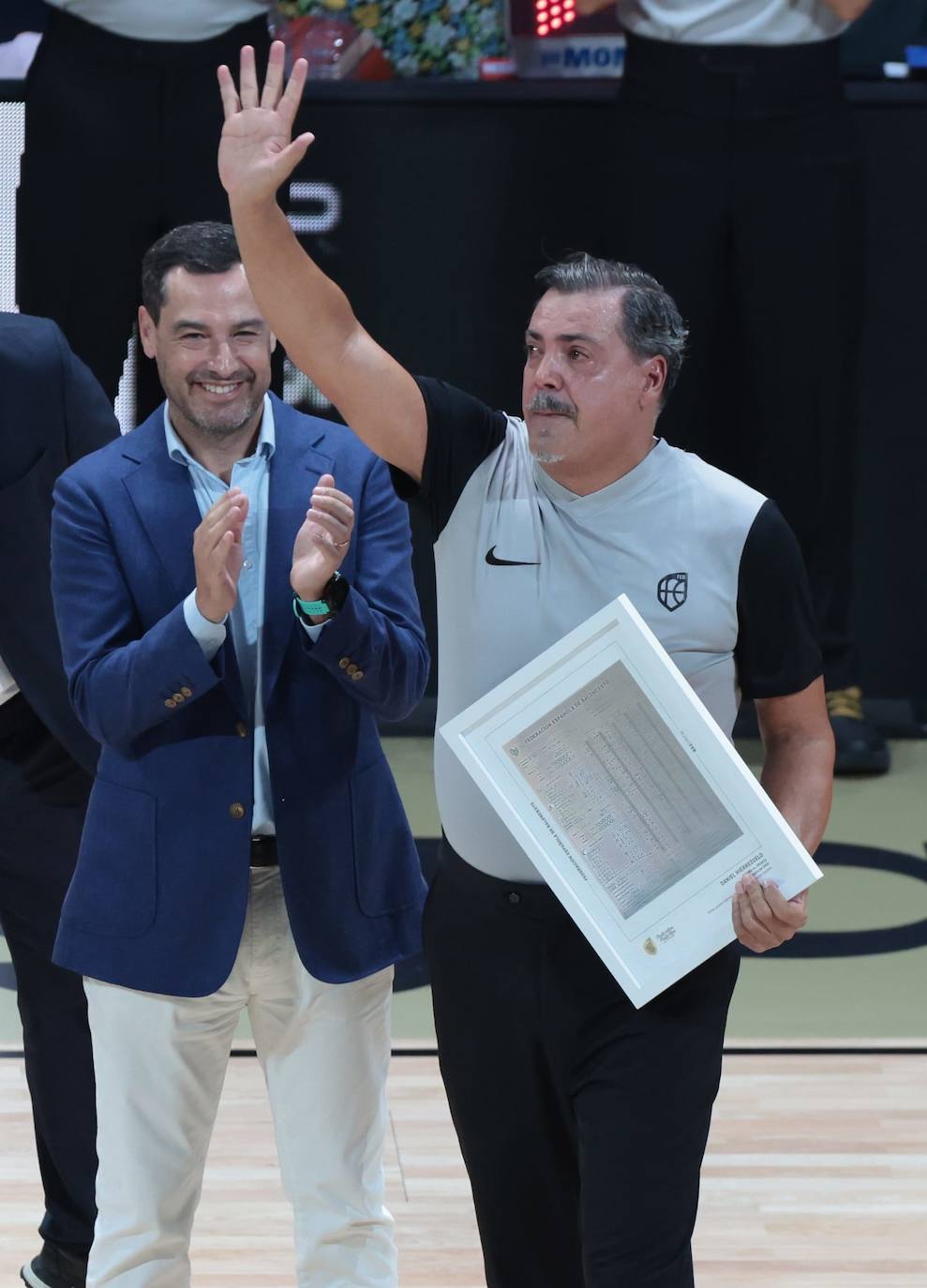 El España-Estados Unidos disputado en el Carpena, en imágenes