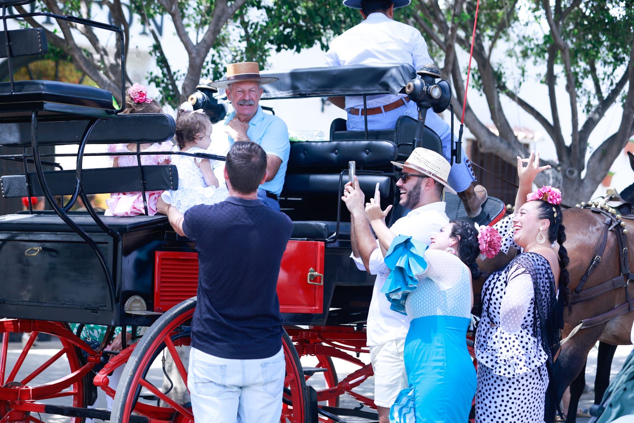 Las mejores imágenes del martes festivo en la Feria de Málaga