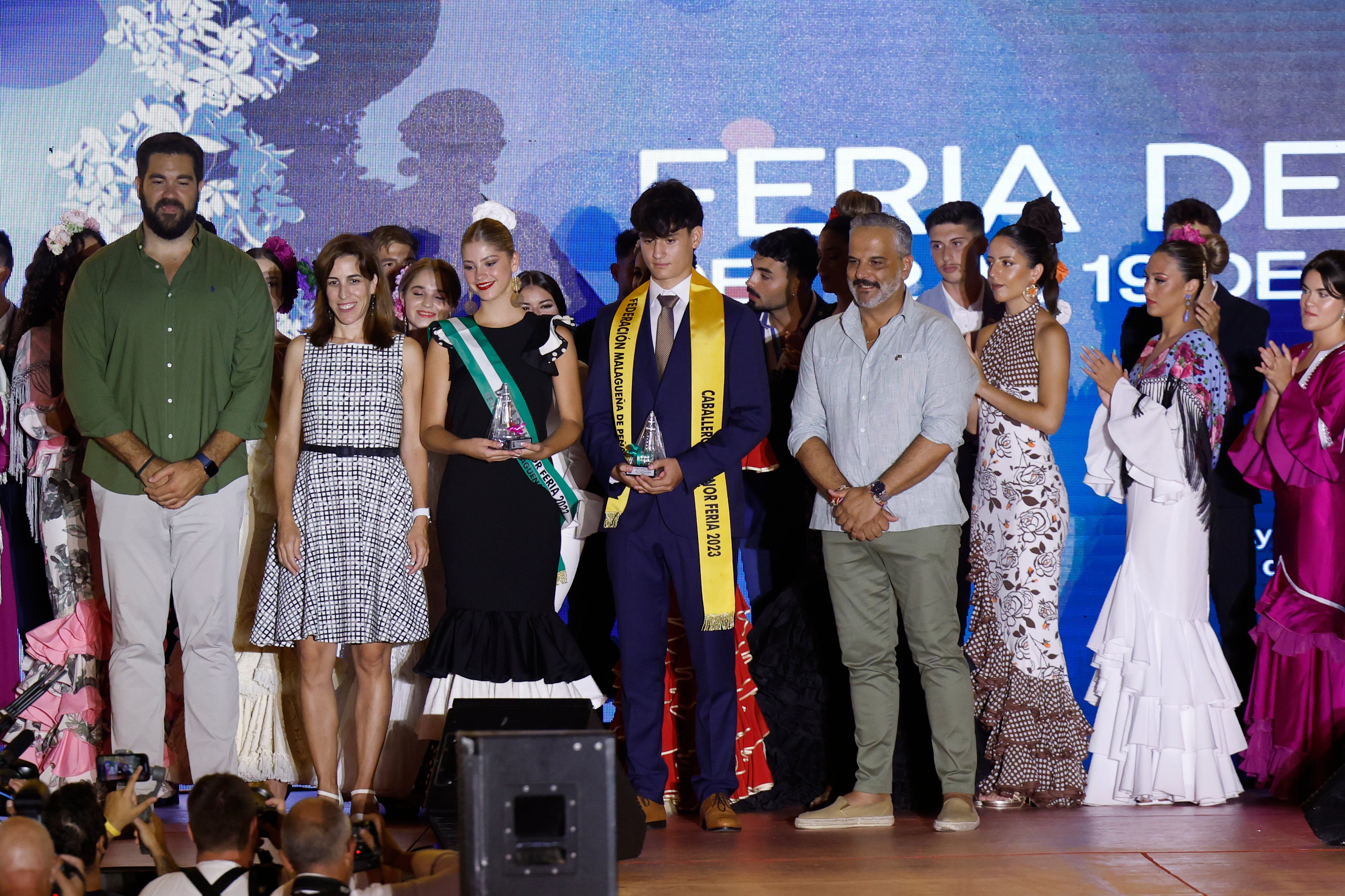 Certamen de la Reina y el Míster de la Feria de Málaga