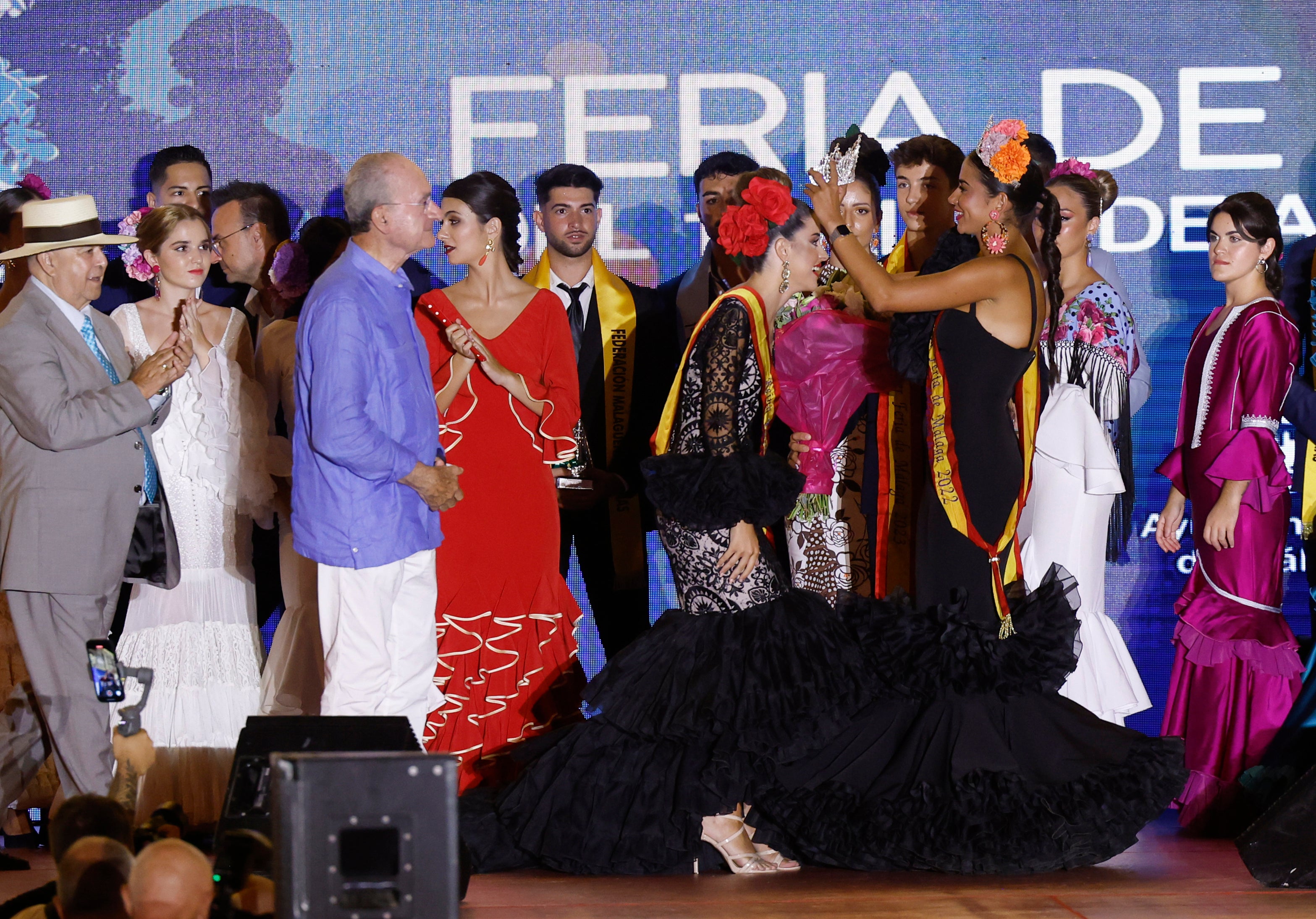 Certamen de la Reina y el Míster de la Feria de Málaga