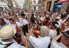 Calle Larios, epicentro de la feria en el Centro