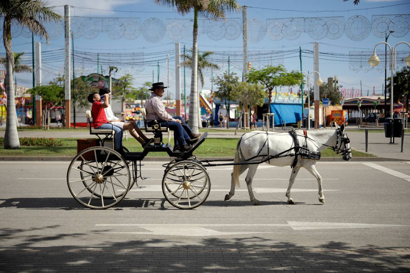 Las mejores imágenes del miércoles en la Feria de Málaga