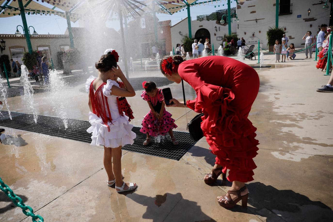 Las mejores imágenes del miércoles en la Feria de Málaga