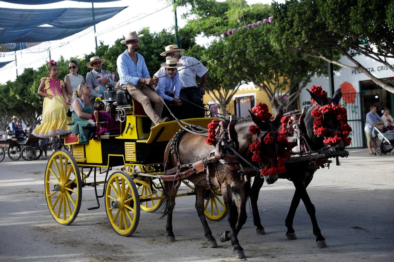 Las mejores imágenes del miércoles en la Feria de Málaga