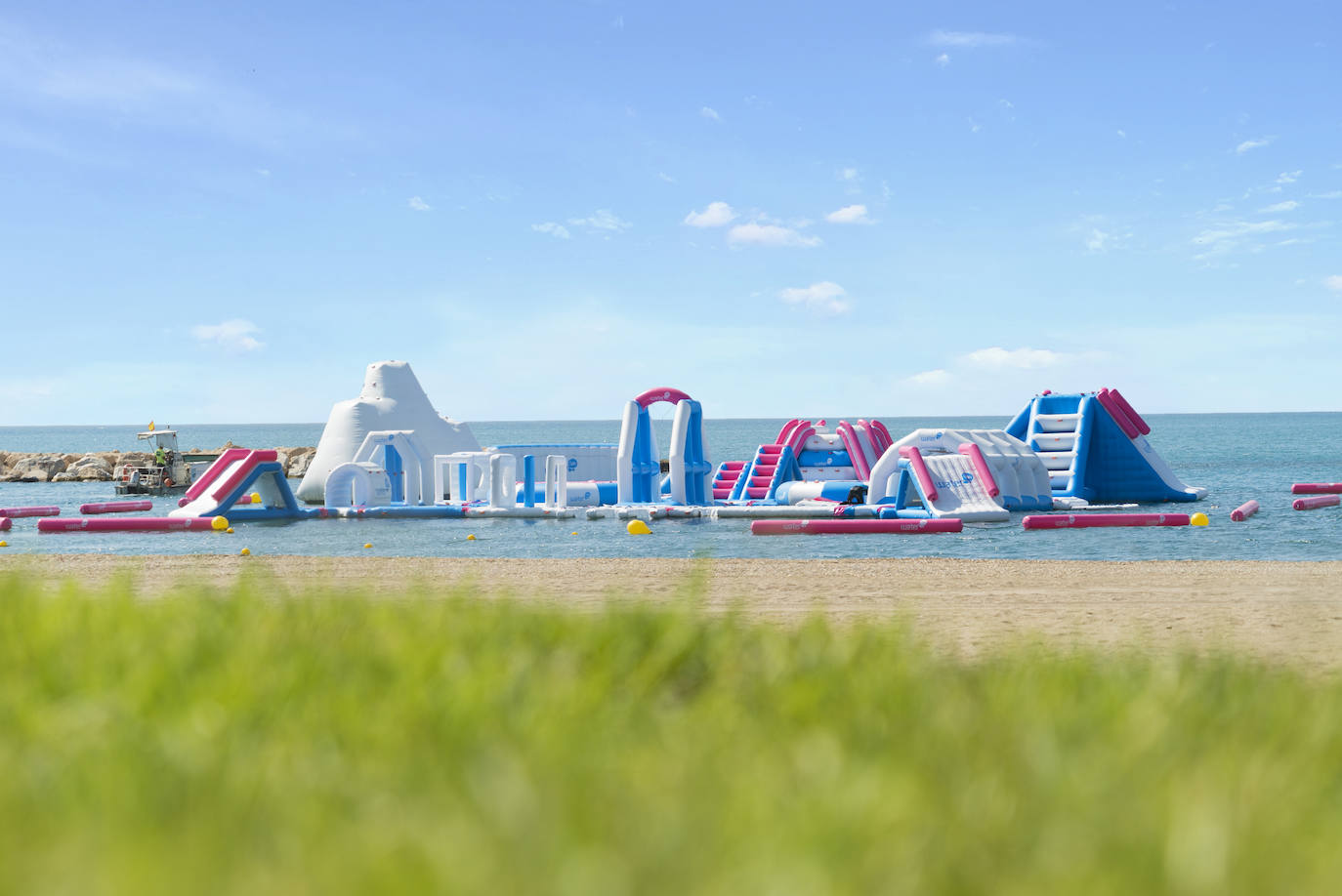 Imágenes de los parques de Water Fun en La Malagueta, La Cala de Mijas y Marbella