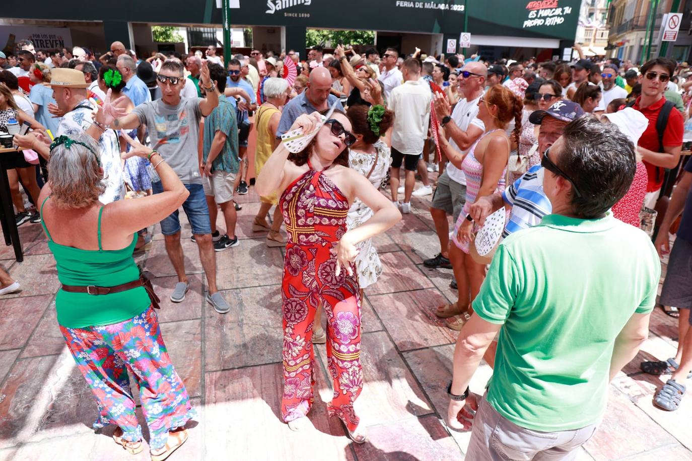 Música, baile y ambiente en la feria del Centro, este jueves