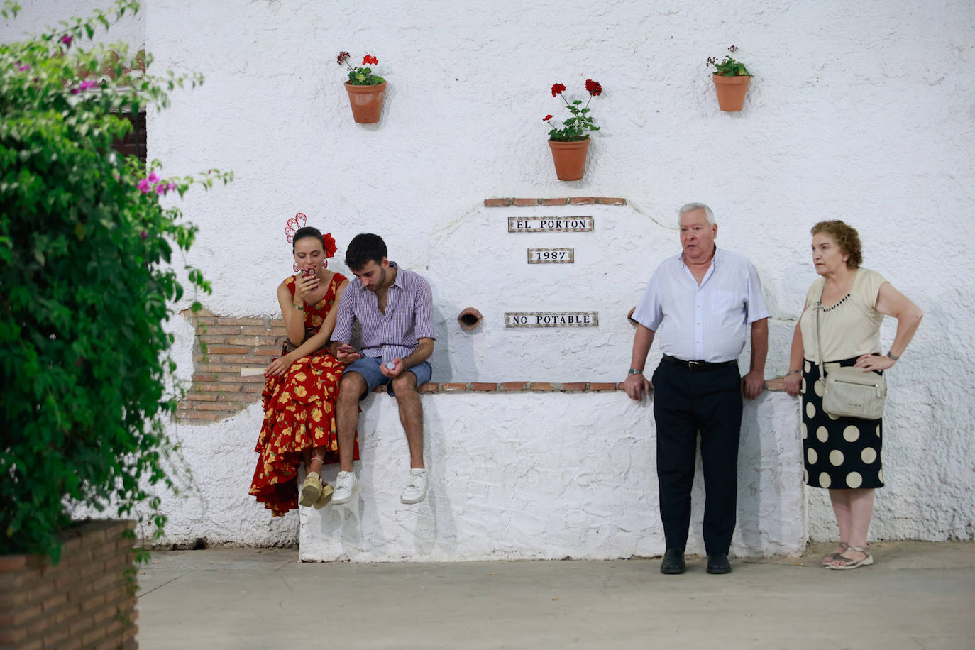Ambiente en el real este viernes por la noche
