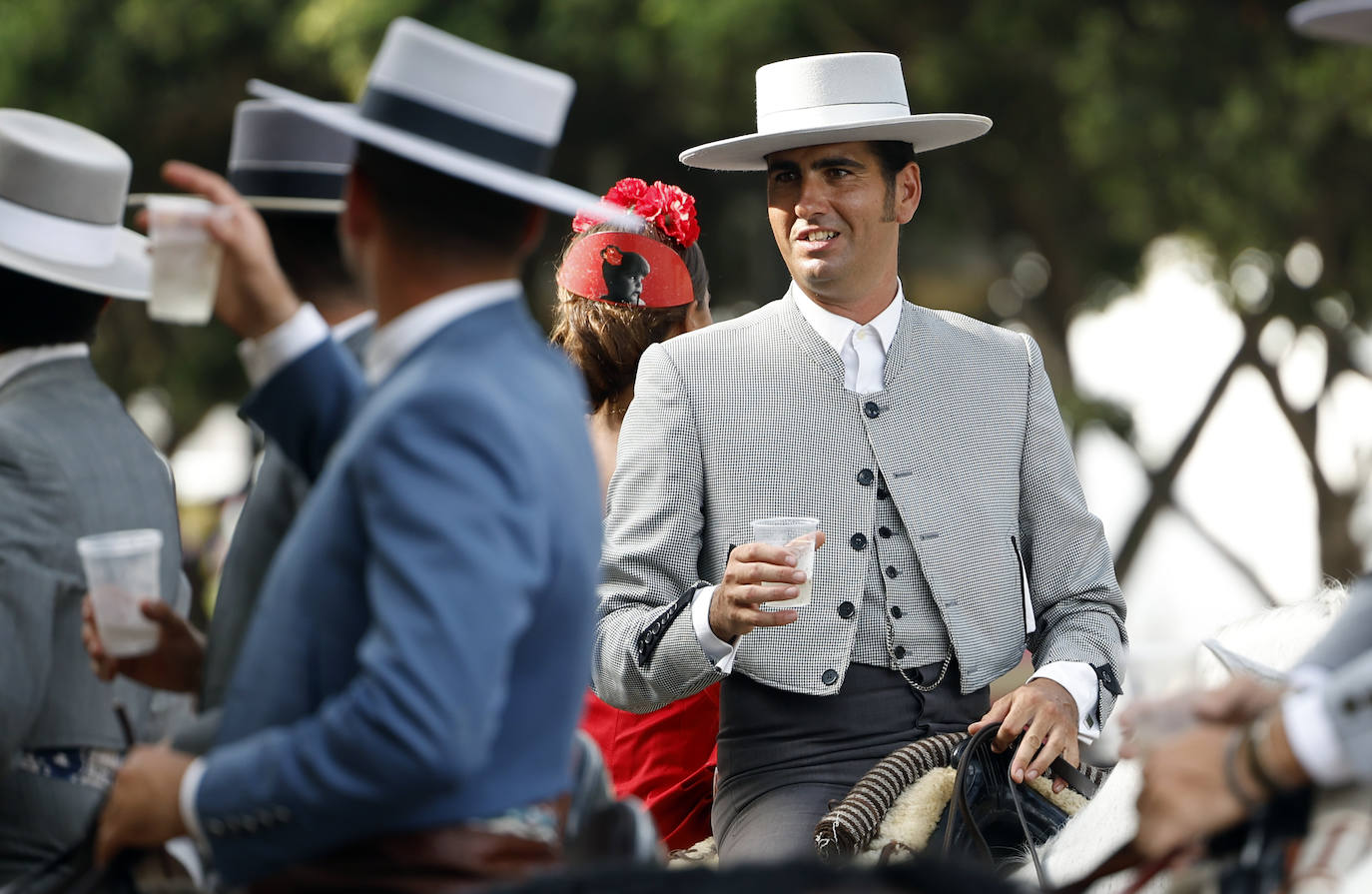 Ambiente en el real este viernes por la tarde