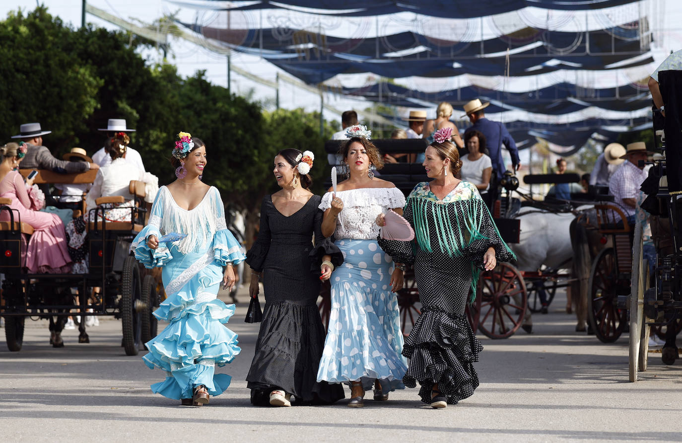 Ambiente en el real este viernes por la tarde