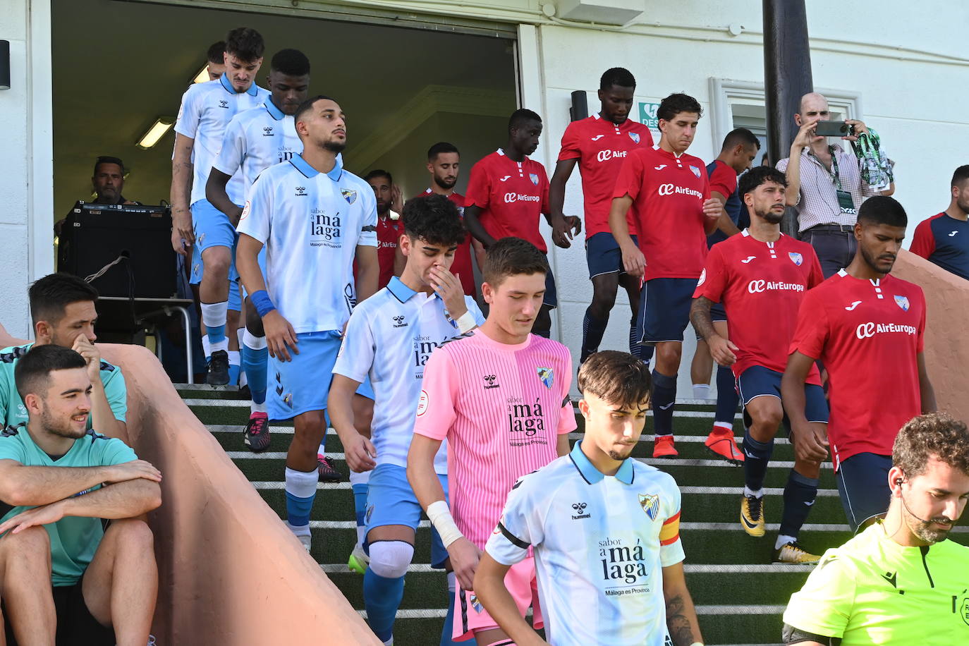 El Málaga-Estepona de pretemporada, en fotos