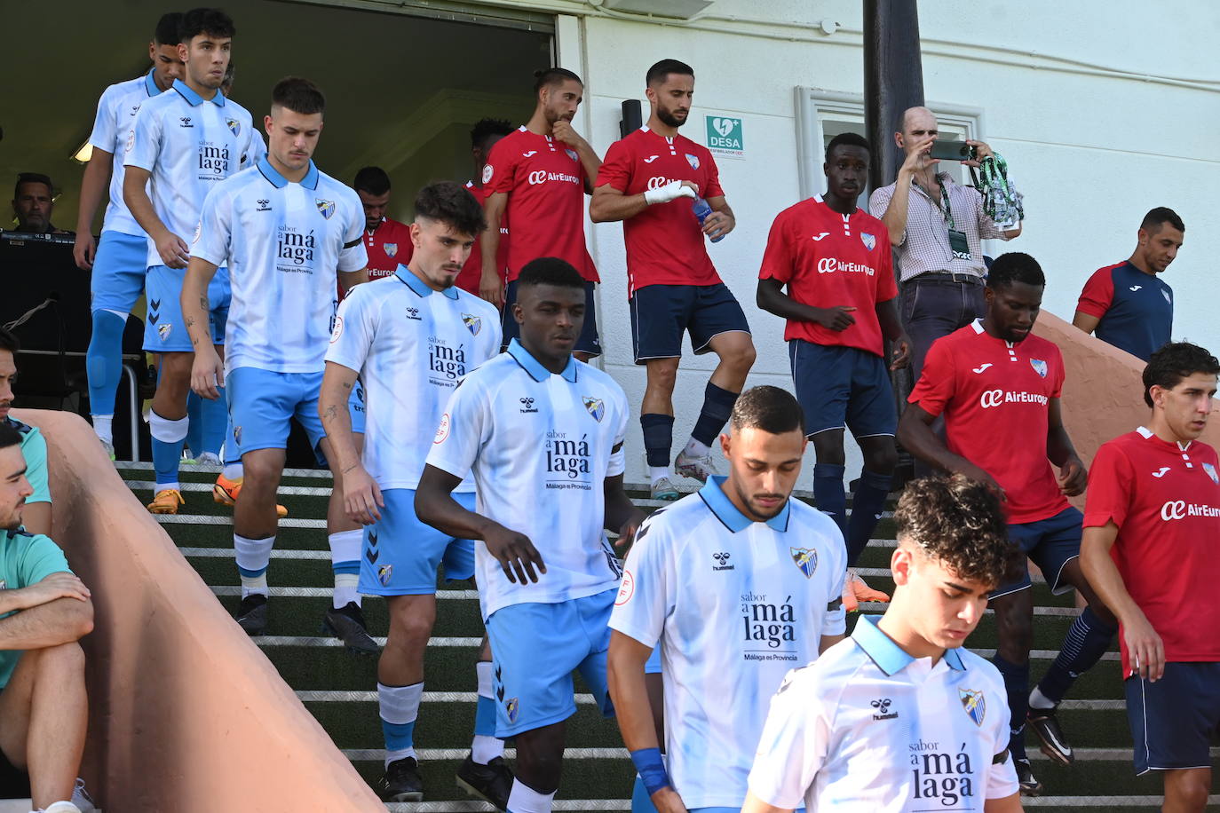 El Málaga-Estepona de pretemporada, en fotos