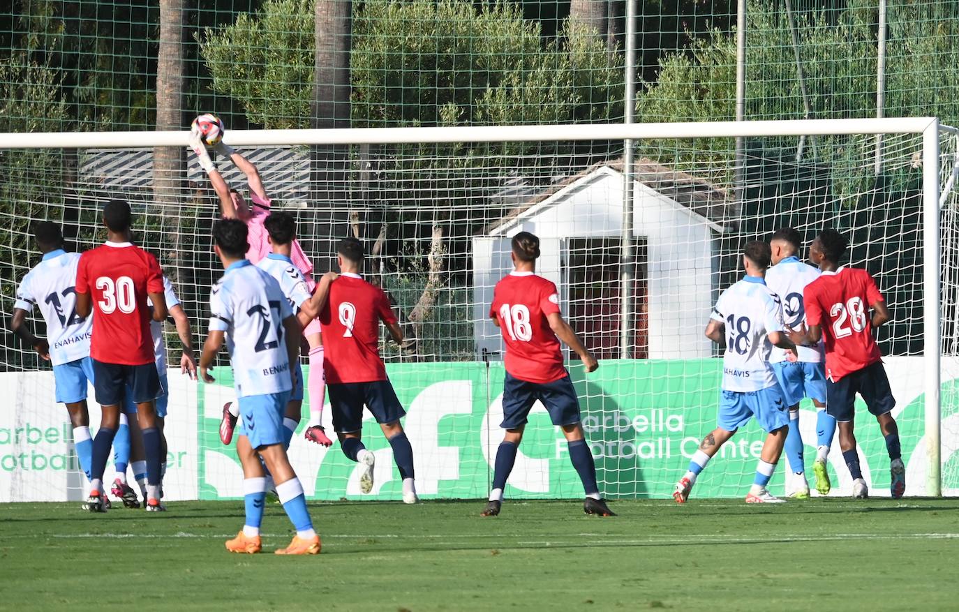 El Málaga-Estepona de pretemporada, en fotos