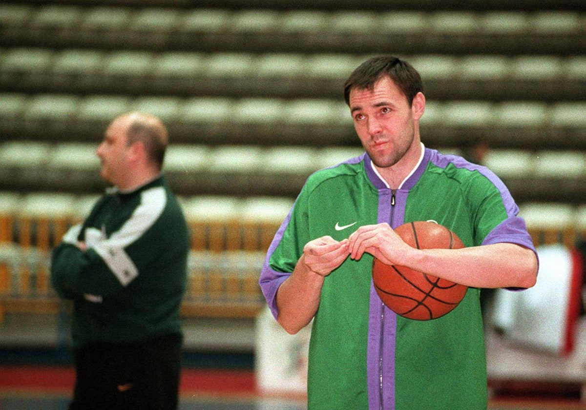 El escolta ruso exjugador del Unicaja Serguei Babkov.