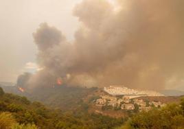 Imagen de archivo de un incendio forestal.