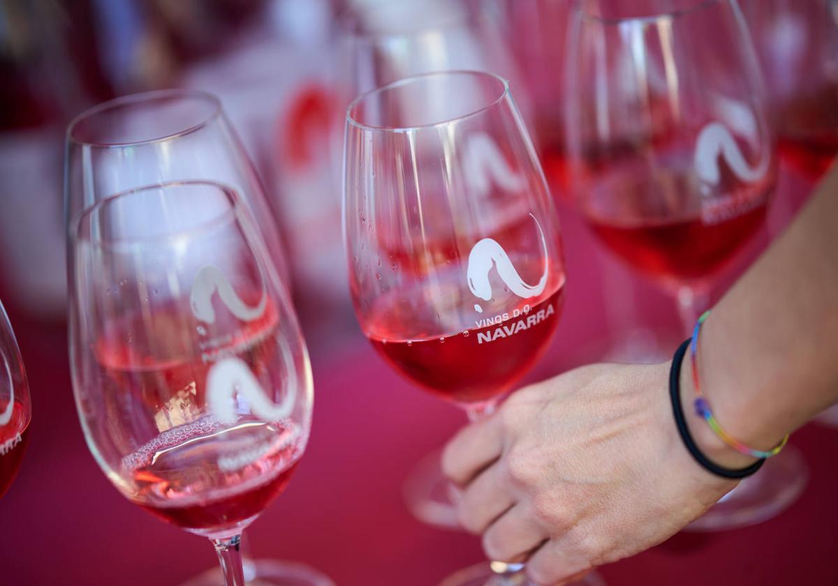 Navarra lidera el auge del vino rosado